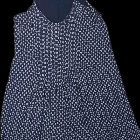 #571 Time And Tru Womens Spagetti Strap Dress Shift Size S Blue Summer Time - Picture 2 of 8